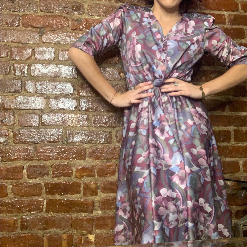 Vintage 70s career dress